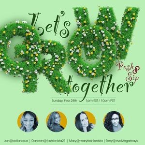 Poshmark Zoom Meetup 2/28 1 pm ESat